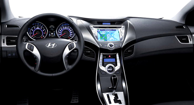  2011 Hyundai Elantra / Avante: First Official Picture of Interior