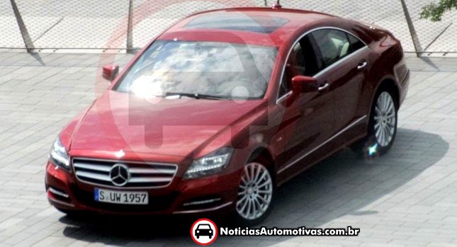  2011 Mercedes-Benz CLS Sports Saloon Snagged Completely Undisguised!