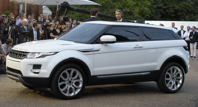  2012 Range Rover Evoque: Videos and Photo Gallery from Presentation