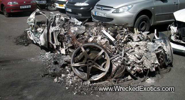  Once Upon a Time, this Heap of Metal was a Ferrari 458 Italia…