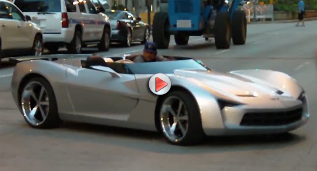  Tons of Videos from Transformers 3 Shooting in Chicago, Including Scenes with Camaro, Ferrari 458 and Corvette Stingray Roadster