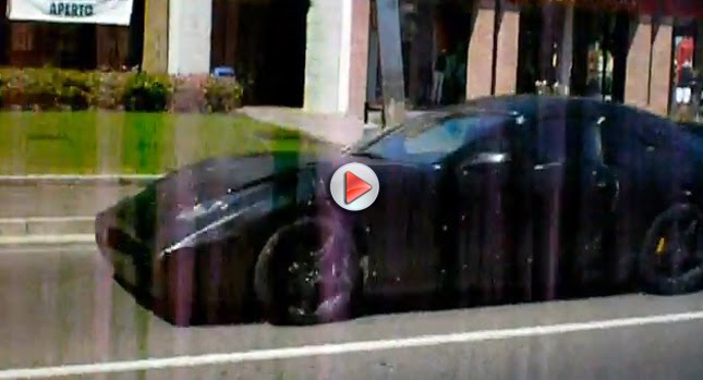  VIDEO: Mystery Ferrari Prototype Spied at Maranello
