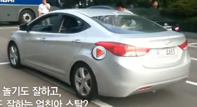  VIDEO: 2011 Hyundai Elantra in Parking Competition