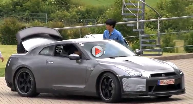  SPY VIDEO: 2011 Nissan GT-R SpecM Testing on the 'Ring