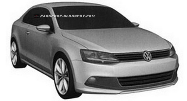  Volkswagen Files Design Patents for Jetta Coupe