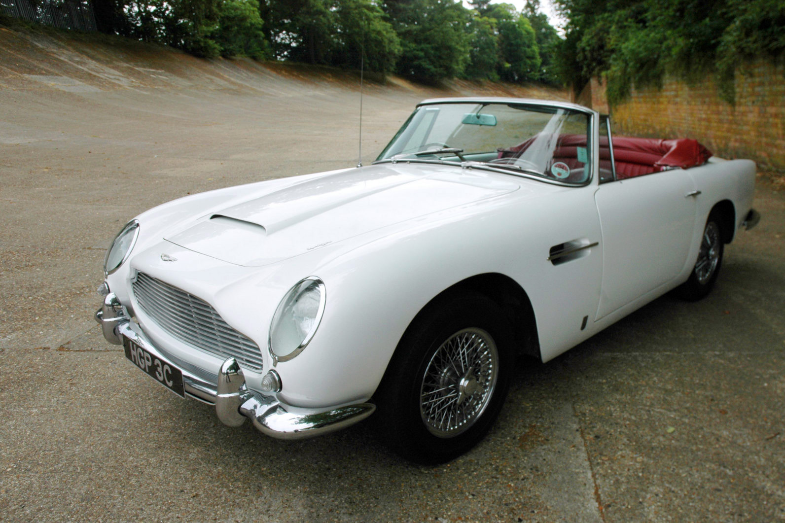 Rare 1965 Aston Martin DB5 Convertible Going Under the