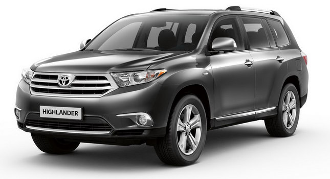  Refreshed 2011 Toyota Highlander debuts in Moscow