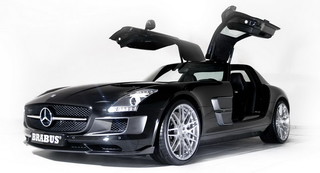  Mercedes-Benz SLS AMG Gullwing done the Brabus way
