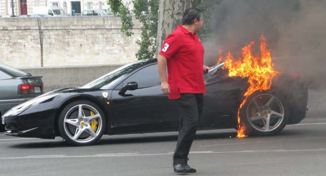  Surprise, Surprise: Ferrari looking into 458 Italia Fires