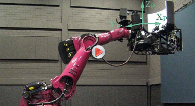  Mega Robot Arm Turned into Ferrari F1 Racing Simulator [with Video]