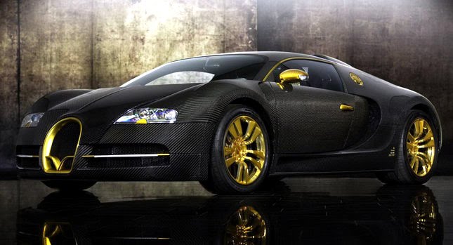  Bling it Again: Mansory Bugatti Veyron LINEA Vincero d'Oro