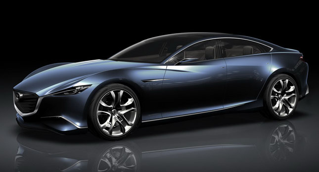 Mazda Shows Shinari Four-Door Sports Coupe Concept