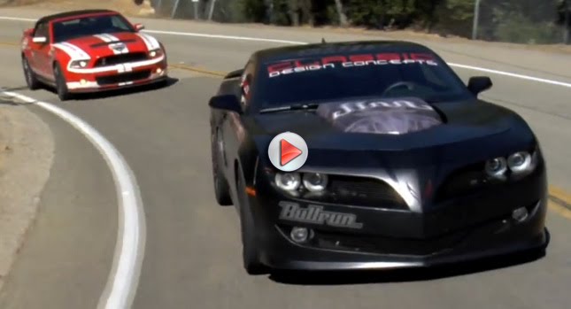  VIDEO: 2011 Camaro-Based Pontiac Firebreather Meets the Shelby GT500