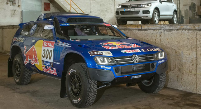  VW Motorsport Reveals its Latest, Greatest Touareg Sand Stormer