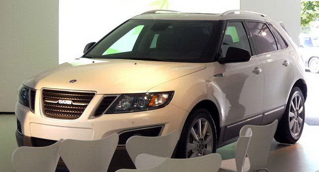 Saab 9-4X Crossover Spied in Production Form Prior to Los Angeles debut