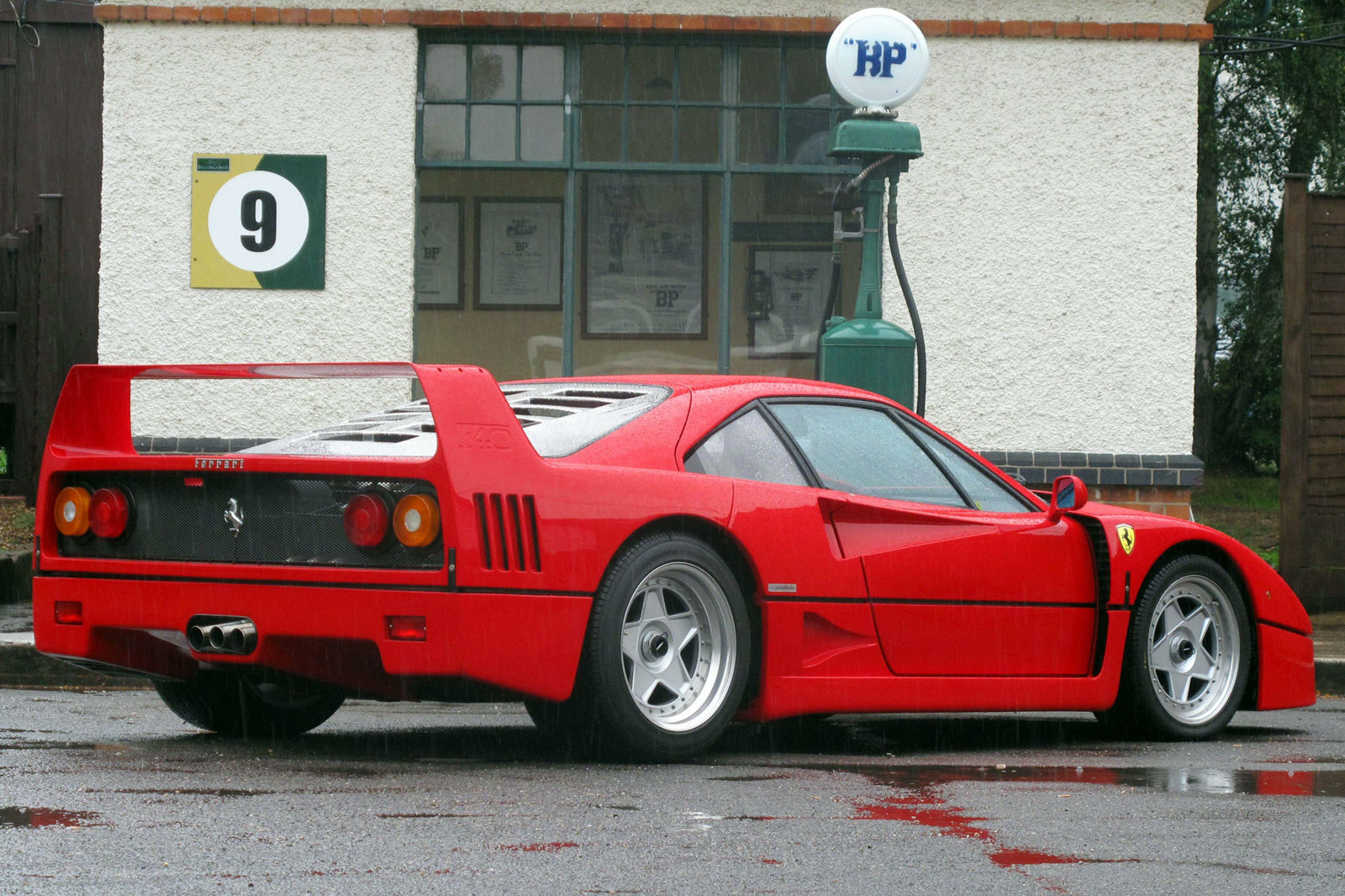 Low, Low Mileage Ferrari F40 Goes to Auction at Historics at Brooklands