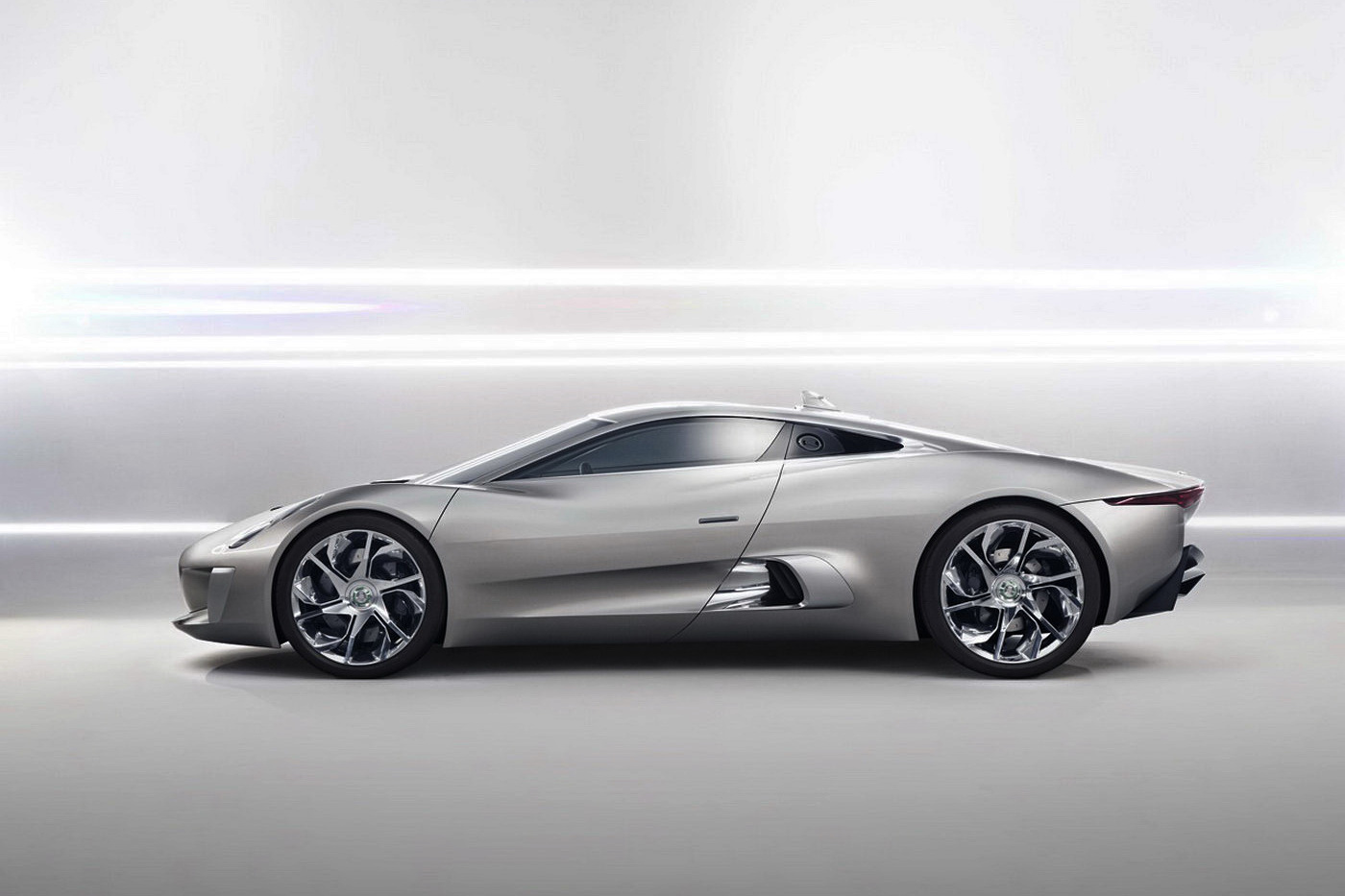 Paris Preshow Jaguar's MicroTurbinePowered CX75 Supercar Concept