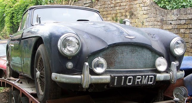  Britain Officially out of Recession… Rusty Old Aston Sells for Over £200,000 / US$300,000