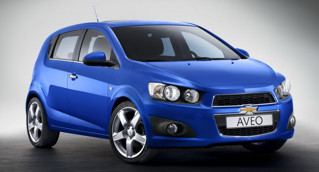  New Chevrolet Aveo Revealed in Production Form Ahead of Paris Show
