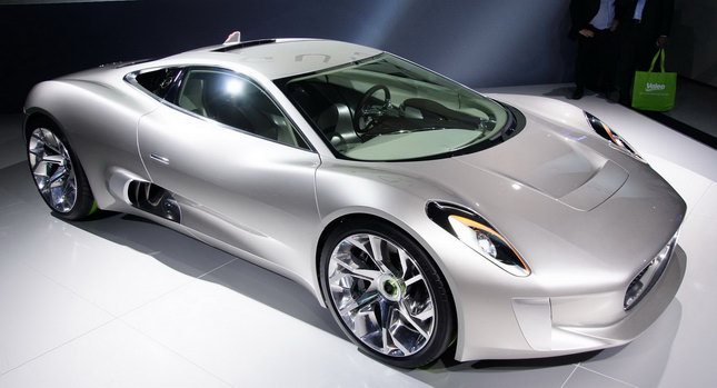  Paris Show: Jaguar C-X75 Concept in the Flesh Plus First Videos