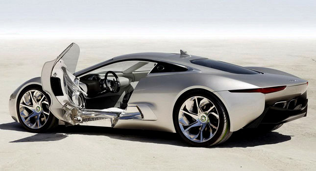  Paris Preshow: Jaguar's Micro-Turbine-Powered C-X75 Supercar Concept