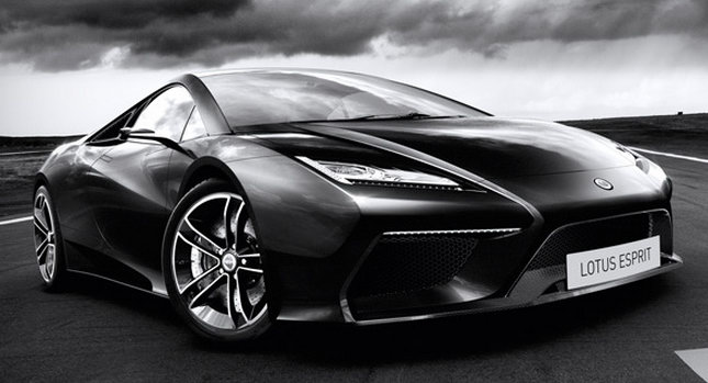  Paris Show: Lotus Unveils New Esprit, Elan, Elise, Eterne Sports Sedan and Concept City Car
