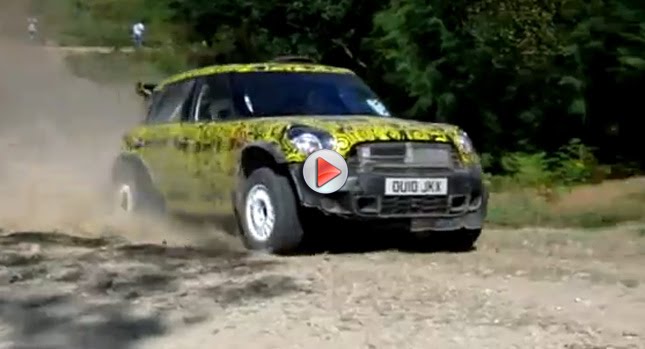  First Videos of MINI's Countryman WRC Testing in Portugal!