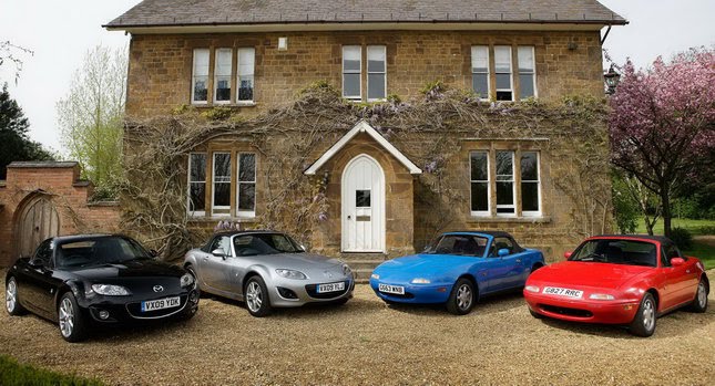  Mazda MX-5 Sales Hit the 100,000 Mark in the UK