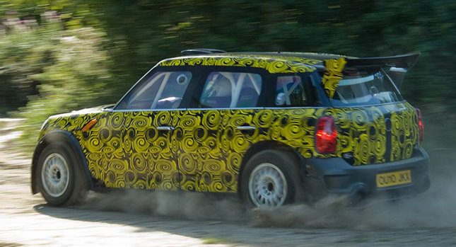  MINI Countryman Rally Car Passes First Round of WRC Tests