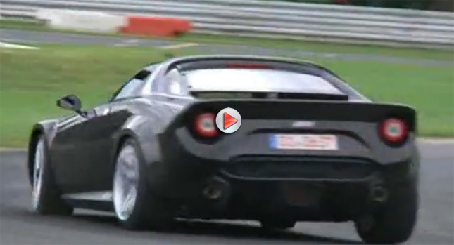  First Video of New Lancia Stratos Supercar in Action