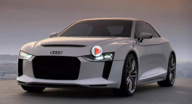  VIDEO: Audi's Quattro Concept in Slow Motion and with Techno