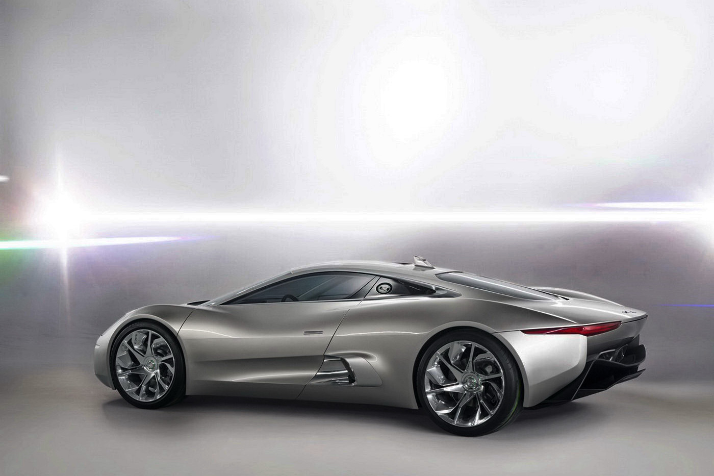 Paris Preshow Jaguar's MicroTurbinePowered CX75 Supercar Concept