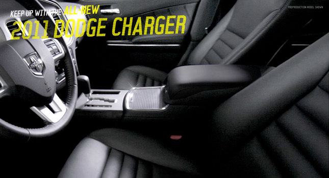  Dodge Teases 2011 Charger's Interior
