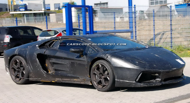  Lamborghini's Geneva-bound Murcielago Successor Spied