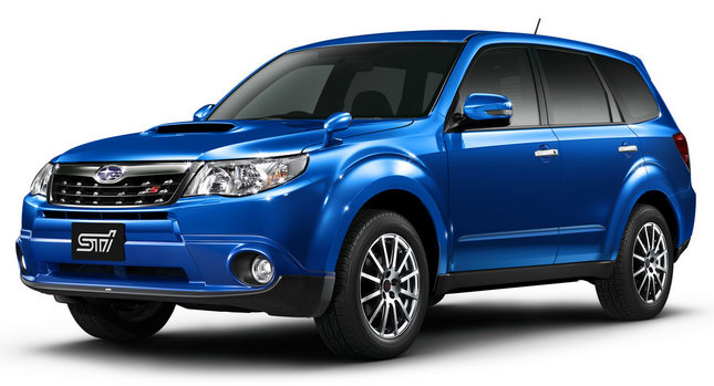  Subaru unveils sportier Forester tS with STI parts in Japan