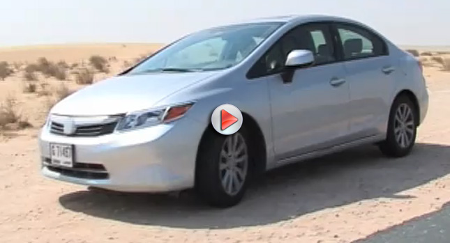  SPY VIDEO: Is this the New 2012 Honda Civic Sedan?
