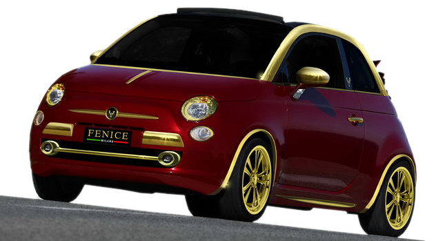  Fenice Milano Blings-Out the Fiat 500C to create "La Dolce Vita"