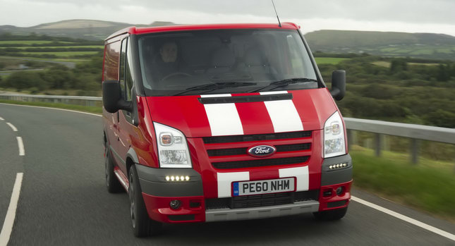  Ford Transit SportVan Limited Edition goes Red
