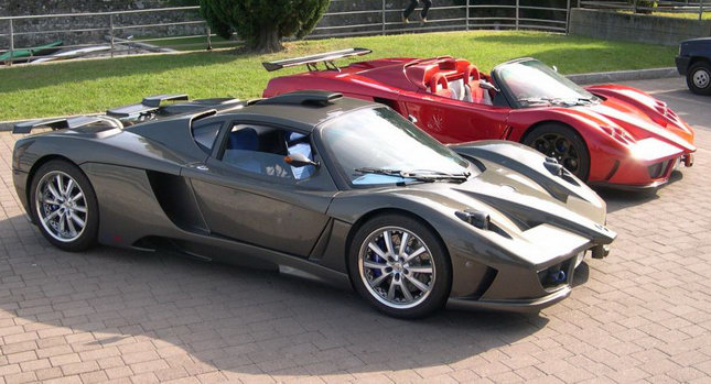  Simbol Design Lavazza GTX-R is a Ferrari Enzo Wannabe with a BMW V12