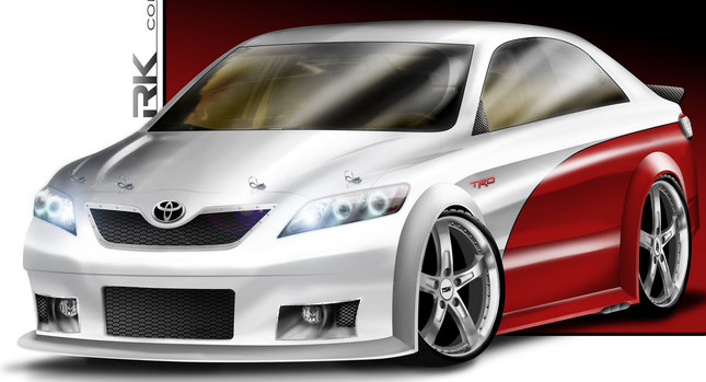  RK Collection Toyota Camry Coupe V8 NASCAR Edition is a Little Less Beige