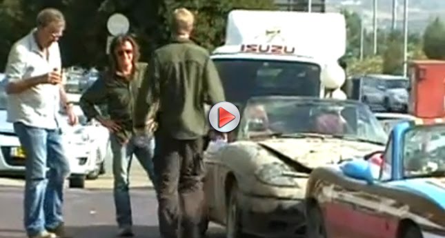  VIDEO: Top Gear Shooting in Israel with BMW Z3, Mazda MX-5 and Fiat Barchetta