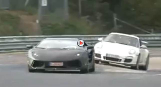  VIDEO: 2012 Lamborghini Jota / Murcielago Spied Screaming Around the Nurburgring