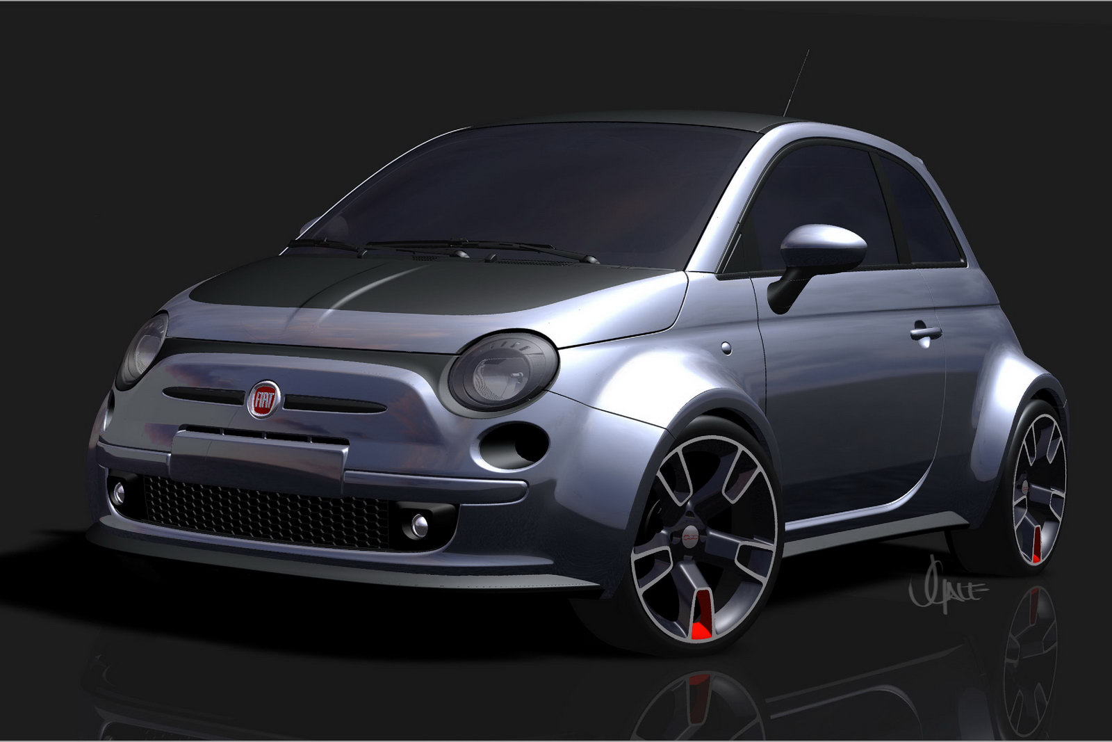 Fiat 500 тюнинг