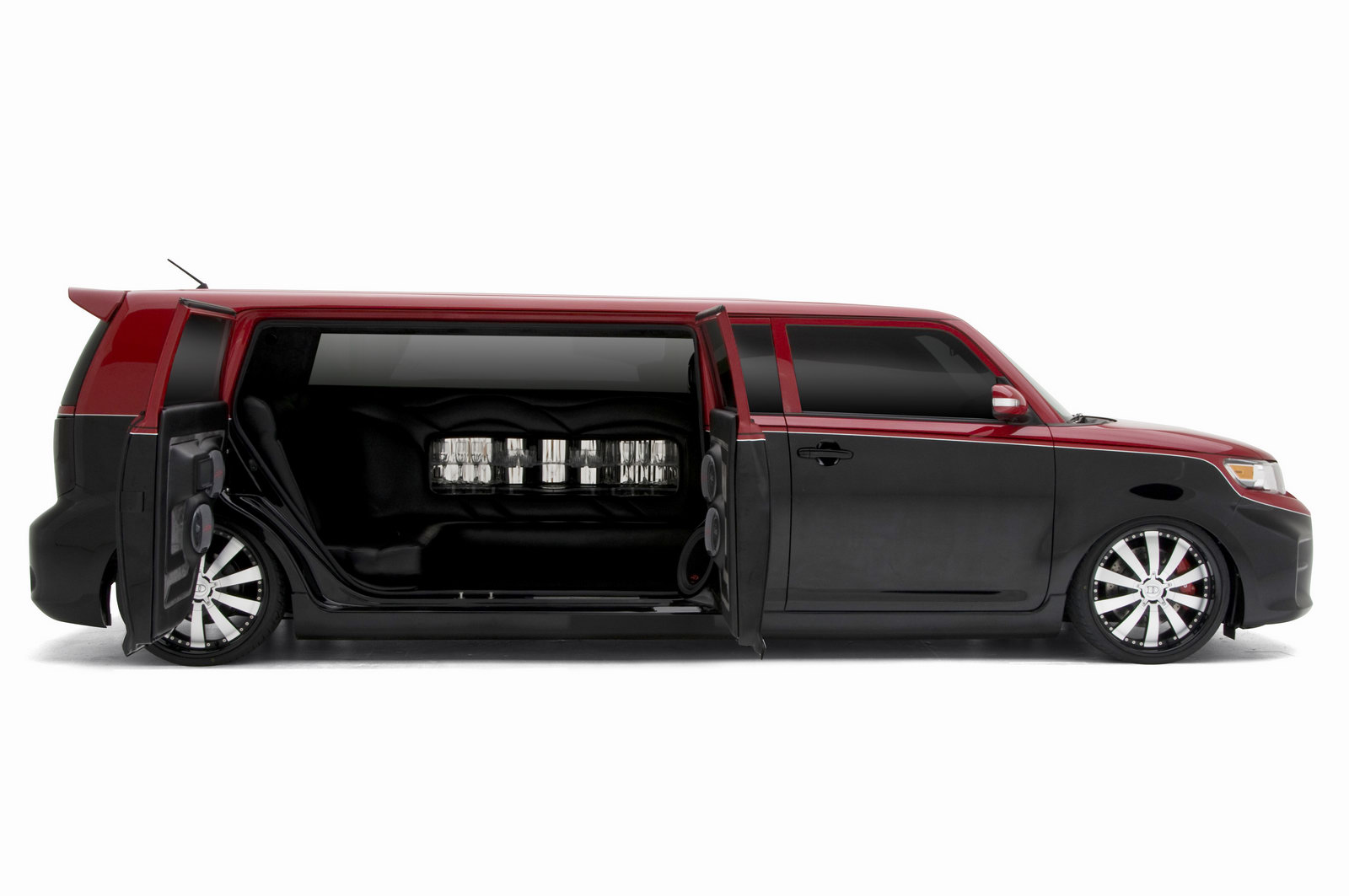 Scion has Humor AllStretched out Cartel xB Limo Carscoops