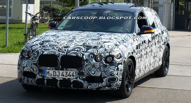  New Spy Shots of 2012 BMW 1-Series Hatchback