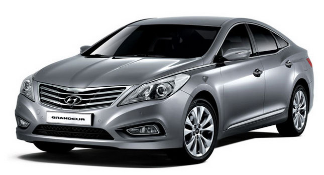  2012 Hyundai Azera – Grandeur: First Official Pictures
