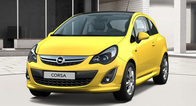  Is this the 2012 Opel / Vauxhall Corsa Facelift?