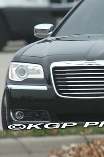  2012 Chrysler 300 Scooped Undisguised During Video Shoot