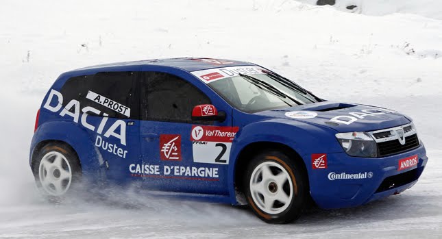  Renault Unveils Updated Dacia Duster Ice for next Andros Trophy