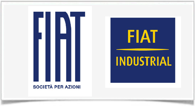  Fiat's Split Into Two Groups Results in New Logos